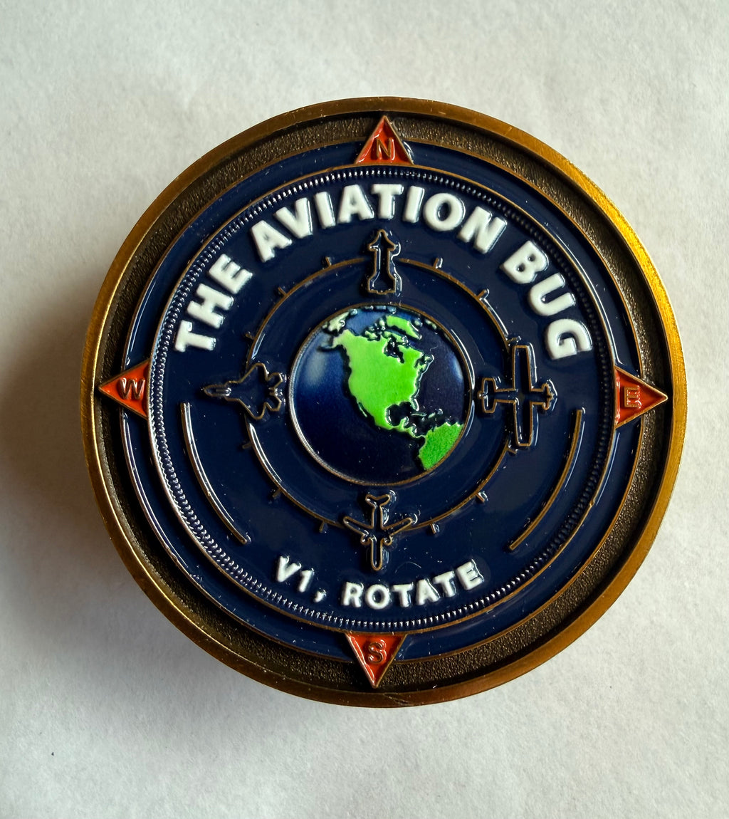 “ The Aviation Bug” Challenge Coin